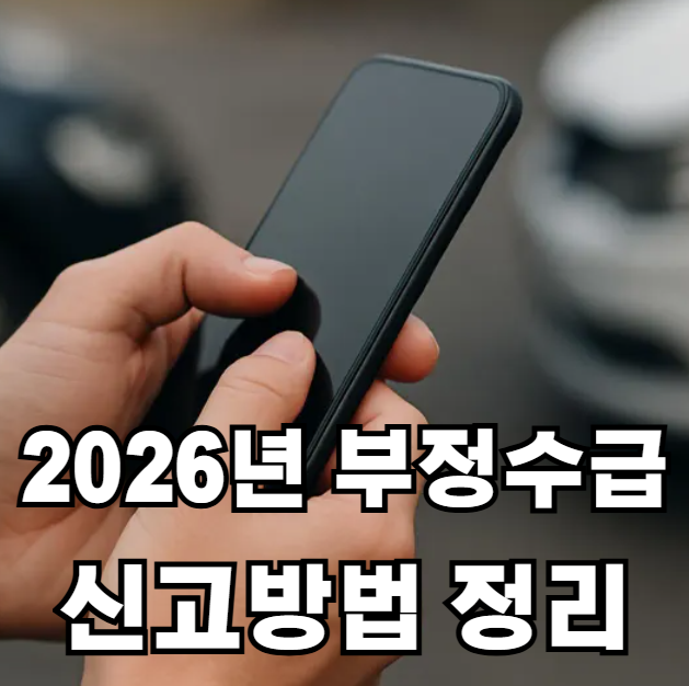 부정수급 신고방법