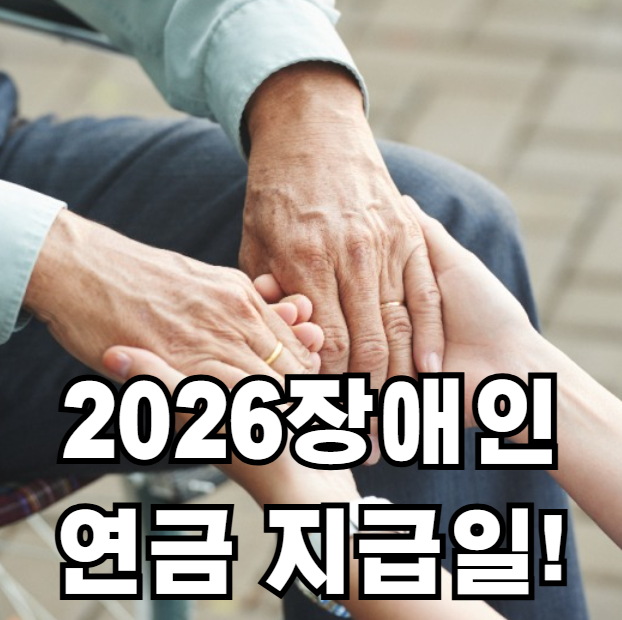 장애인 연금 지급일정
