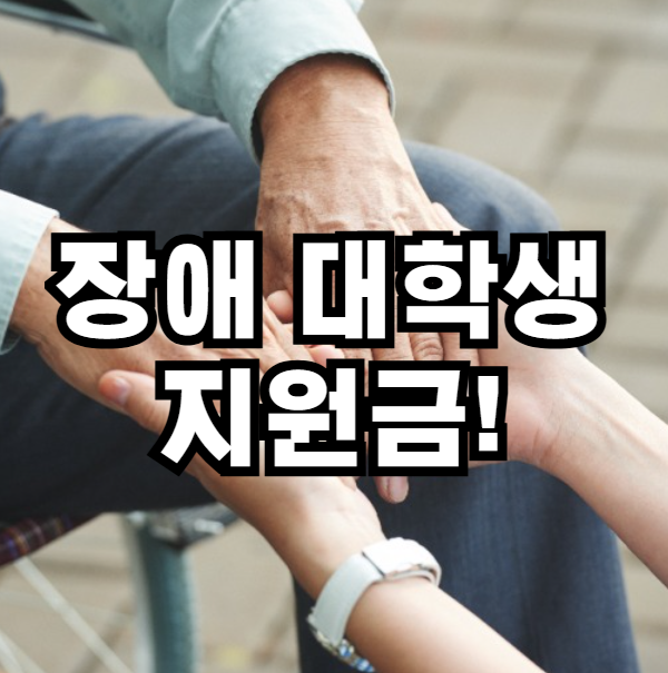 장애인 대학생 지원금